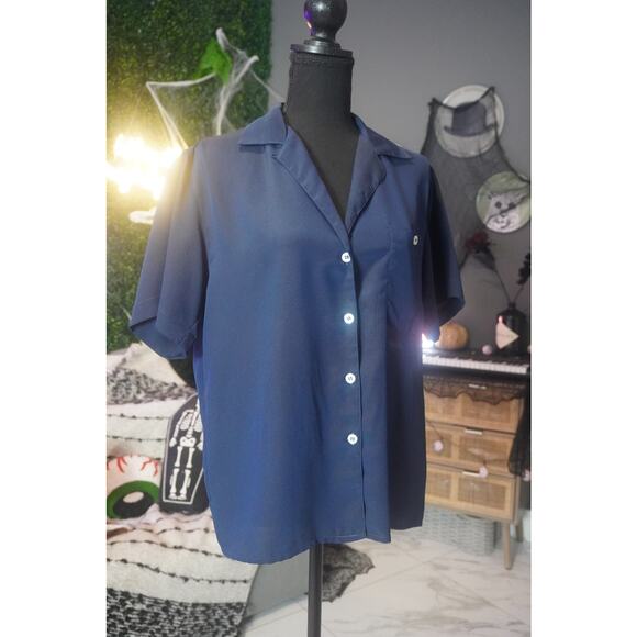 Vintage Schrader Sport Separates Blouse size 10 - Picture 1 of 7